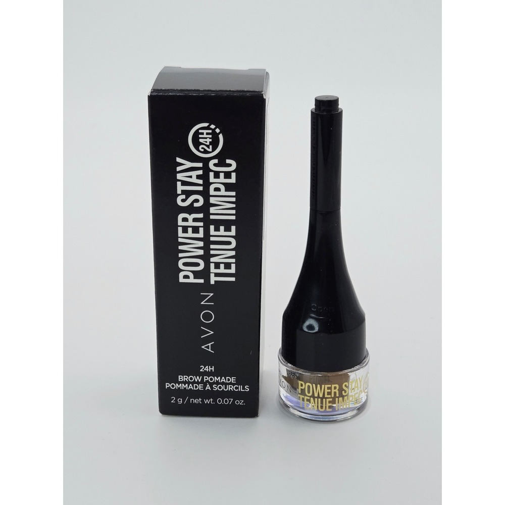 Avon Power Stay‎ 24H Brow Pomade Ash Blonde Waterproof Eyebrow Gel with Brush 2g